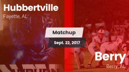 Matchup: Hubbertville vs. Berry  2017