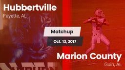 Matchup: Hubbertville vs. Marion County  2017