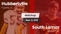 Matchup: Hubbertville vs. South Lamar  2018