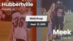 Matchup: Hubbertville vs. Meek  2019