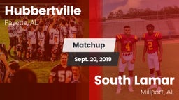 Matchup: Hubbertville vs. South Lamar  2019