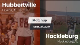 Matchup: Hubbertville vs. Hackleburg  2019