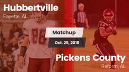 Matchup: Hubbertville vs. Pickens County  2019