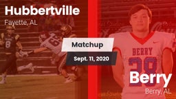 Matchup: Hubbertville vs. Berry  2020
