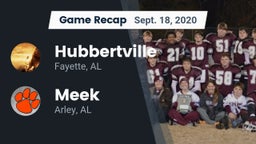 Recap: Hubbertville  vs. Meek  2020