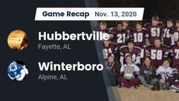 Recap: Hubbertville  vs. Winterboro  2020