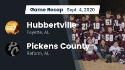 Recap: Hubbertville  vs. Pickens County  2020