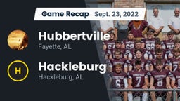 Recap: Hubbertville  vs. Hackleburg  2022