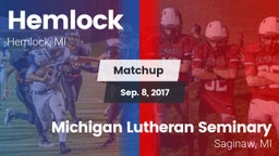 Matchup: Hemlock vs. Michigan Lutheran Seminary  2017