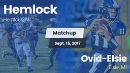 Matchup: Hemlock vs. Ovid-Elsie  2017