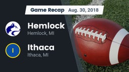 Recap: Hemlock  vs. Ithaca  2018