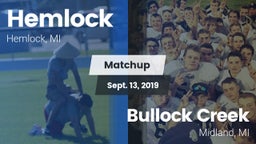 Matchup: Hemlock vs. Bullock Creek  2019