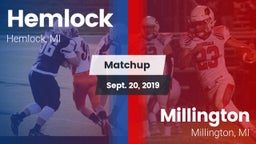 Matchup: Hemlock vs. Millington  2019