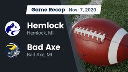 Recap: Hemlock  vs. Bad Axe  2020