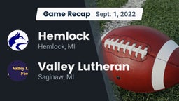 Recap: Hemlock  vs. Valley Lutheran  2022