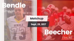 Matchup: Bendle vs. Beecher  2017
