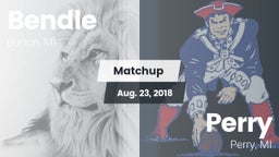 Matchup: Bendle vs. Perry  2018