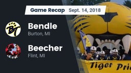 Recap: Bendle  vs. Beecher  2018