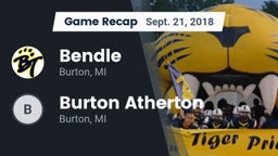 Recap: Bendle  vs. Burton Atherton   2018