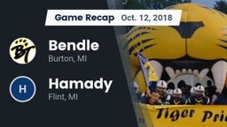 Recap: Bendle  vs. Hamady  2018
