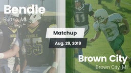 Matchup: Bendle vs. Brown City  2019