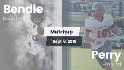 Matchup: Bendle vs. Perry  2019