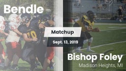 Matchup: Bendle vs. Bishop Foley  2019