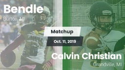 Matchup: Bendle vs. Calvin Christian  2019