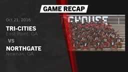 Recap: Tri-Cities  vs. Northgate  2016