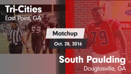 Matchup: Tri-Cities vs. South Paulding  2016