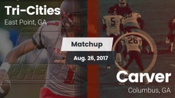 Matchup: Tri-Cities vs. Carver  2017