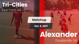 Matchup: Tri-Cities vs. Alexander  2017