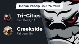 Recap: Tri-Cities  vs. Creekside  2020