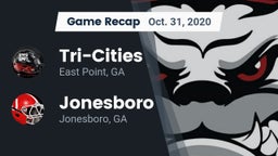Recap: Tri-Cities  vs. Jonesboro  2020