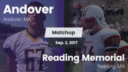 Matchup: Andover  vs. Reading Memorial  2017