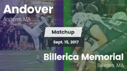Matchup: Andover  vs. Billerica Memorial  2017