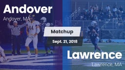 Matchup: Andover  vs. Lawrence  2018