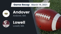 Recap: Andover  vs. Lowell  2021