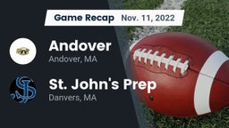 Recap: Andover  vs. St. John's Prep 2022