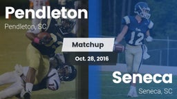 Matchup: Pendleton vs. Seneca  2016