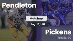 Matchup: Pendleton vs. Pickens  2017
