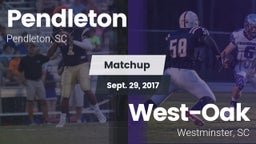 Matchup: Pendleton vs. West-Oak  2017