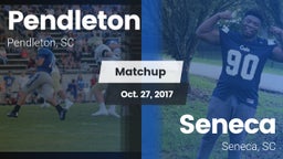 Matchup: Pendleton vs. Seneca  2017