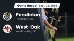 Recap: Pendleton  vs. West-Oak  2018