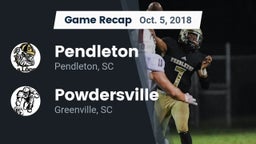 Recap: Pendleton  vs. Powdersville  2018