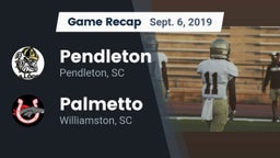 Recap: Pendleton  vs. Palmetto  2019