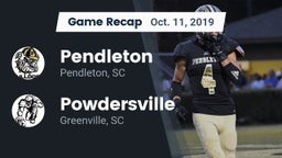 Recap: Pendleton  vs. Powdersville  2019