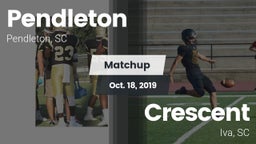 Matchup: Pendleton vs. Crescent  2019