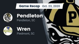 Recap: Pendleton  vs. Wren  2020