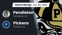 Recap: Pendleton  vs. Pickens  2020
